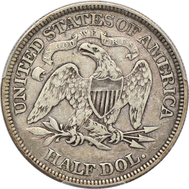 1840-O NGC XF-40, 1853 Arrows and Rays PCGS XF-40, and an 1869 PCGS VF-30