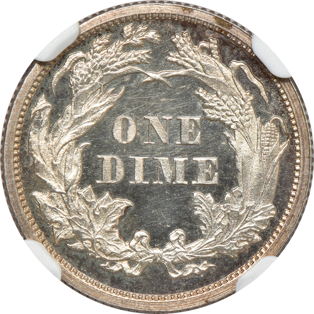 1868 NGC PR-64 CAMEO