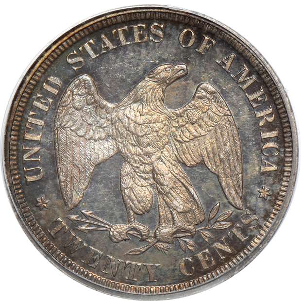 1876 PCGS PR-63