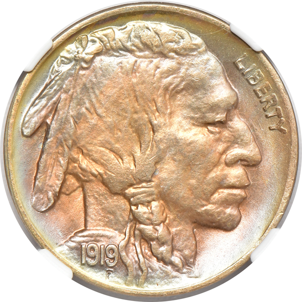 Eight U.S. type coins certified by NGC