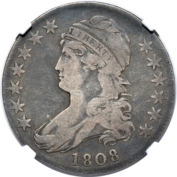 Nine U.S. type coins certified by NGC