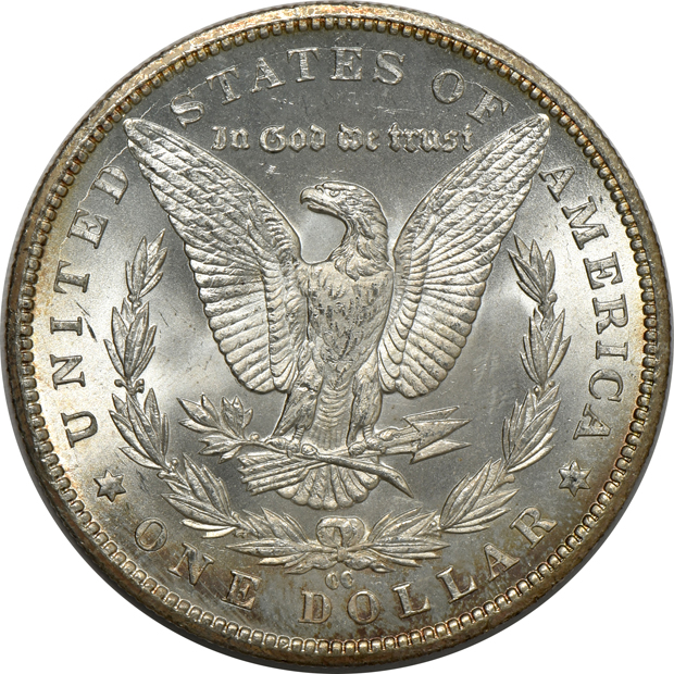 Three 1885-CC Uncirculated, raw