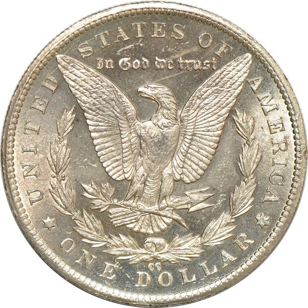 Three 1885-CC Uncirculated, raw