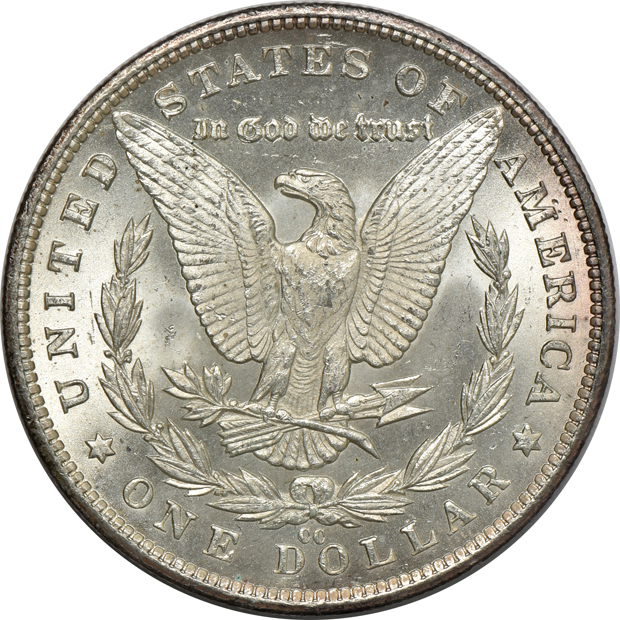 1878-CC, 1881-CC, and an 1885-CC, all Uncirculated, raw