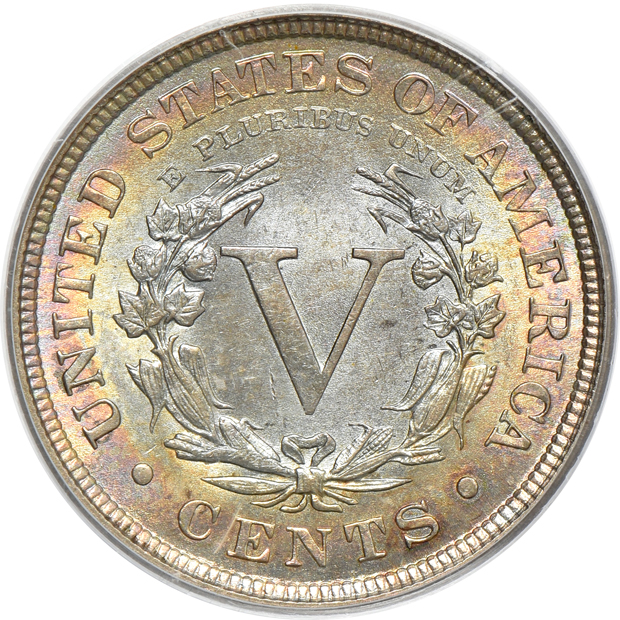 Four Uncirculated certified U.S. type coins, all CAC