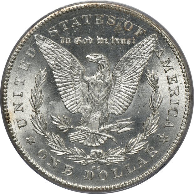 Three 1878-CC MS-63, two NGC, one PCGS