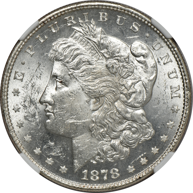 Three 1878 8TF, all NGC