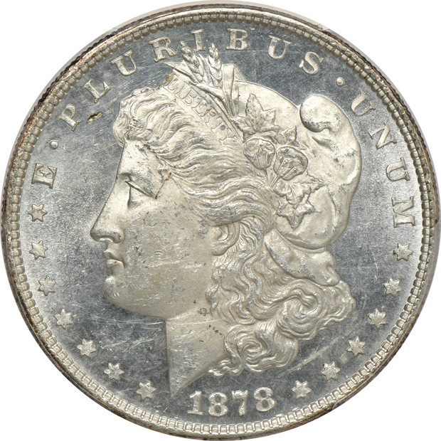 Four 1878 8TF and an 1878 7TF Reverse of 78