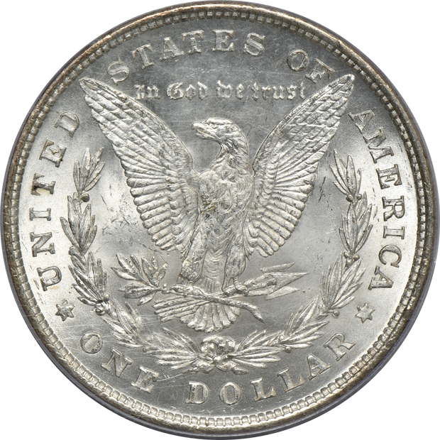 Five 1878 8 TF certified by PCGS