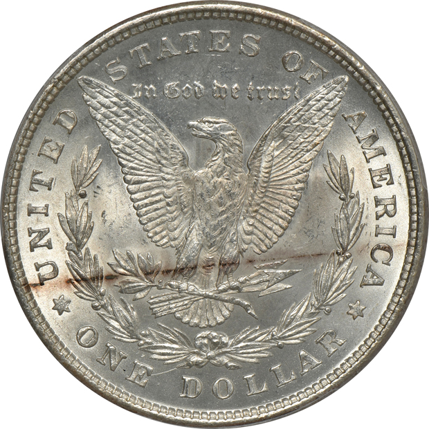Five 1878 8 TF certified by PCGS