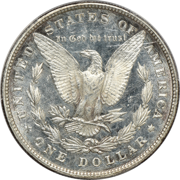 Five 1878 8 TF certified by PCGS