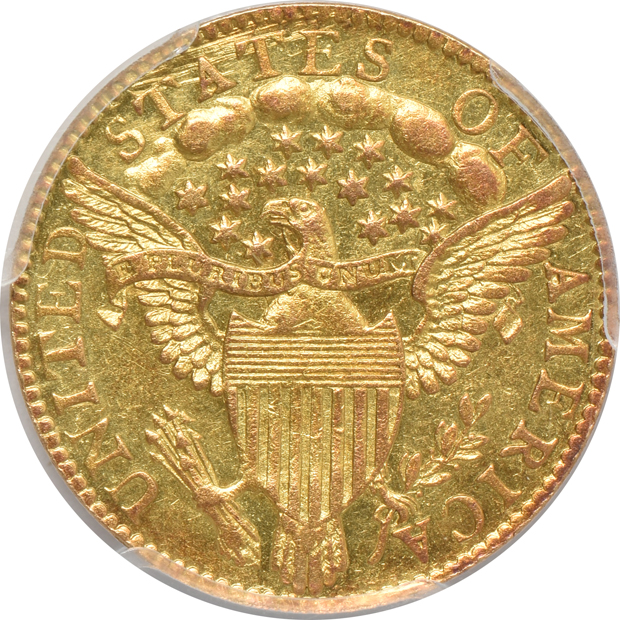 1796 Stars PCGS AU details/cleaned