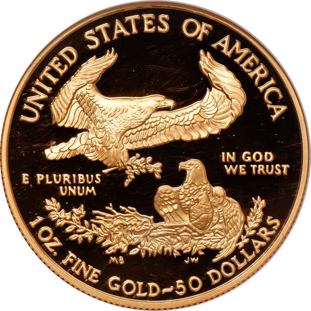 2006 W 20th Anniversary 1oz American Gold Eagle three-coin set, NGC MS-70, PR-70 Ultra Cameo, and Reverse PR-70