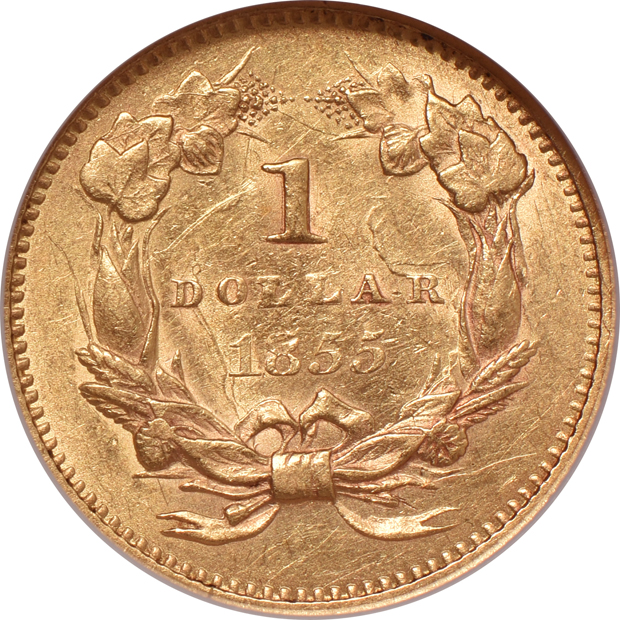 1855 NGC AU-58