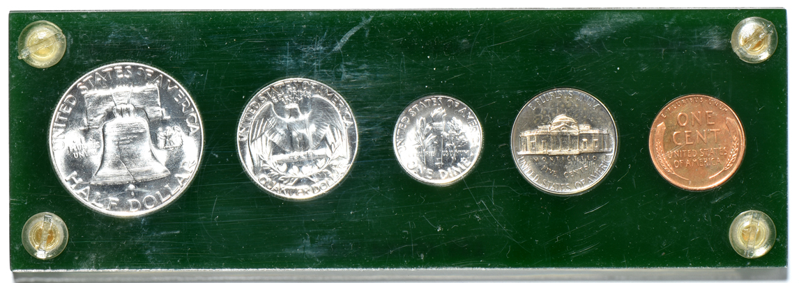 Three 1951 Proof Sets in Capital Plastic holders