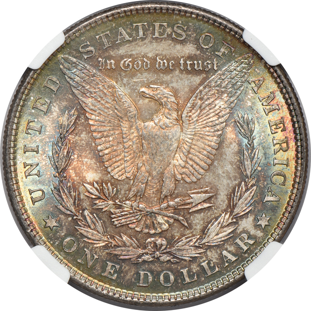 1878 7TF Reverse of 1879 NGC MS-65