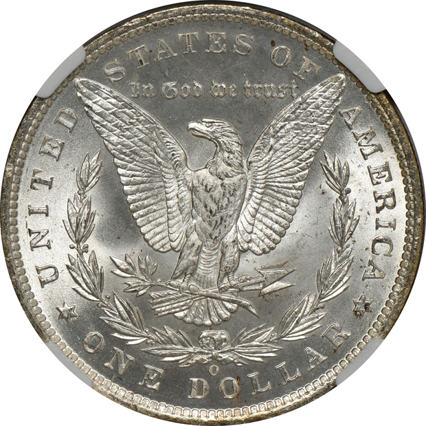 1885-O NGC MS-64 Star CAC