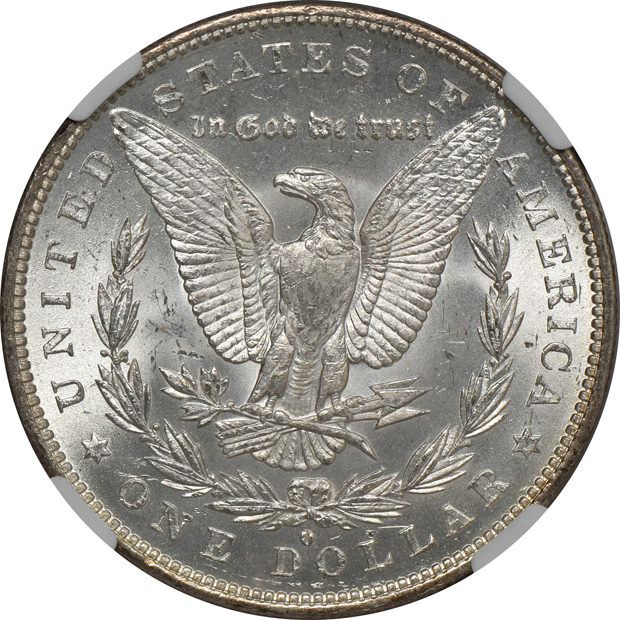 1879-O NGC MS-65