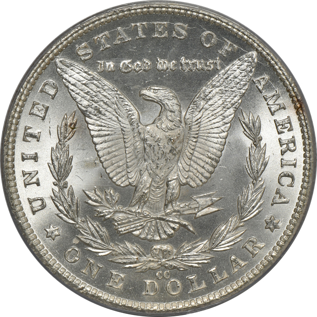 1881-CC PCGS MS-65 (green label)