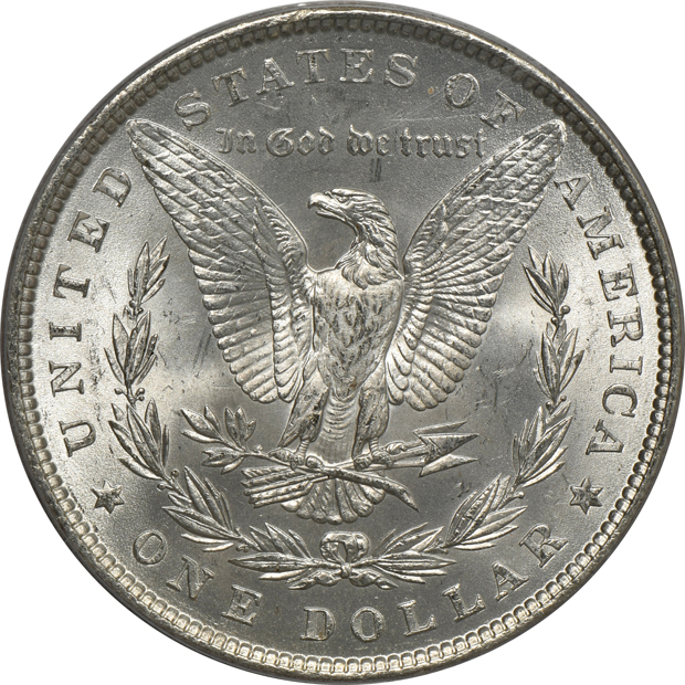 1880 and 1881, both PCGS MS-65 (green label)