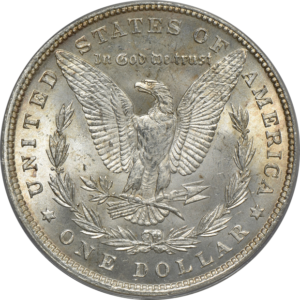 1880 and 1881, both PCGS MS-65 (green label)