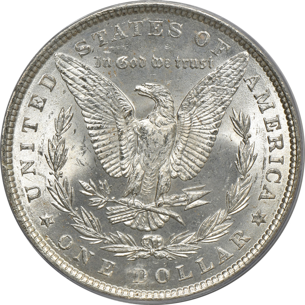 1882 and 1882-CC, both PCGS MS-65 (green label)