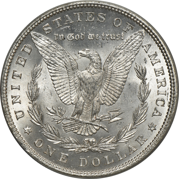 1878-S and 1879, both PCGS MS-65 (green label)