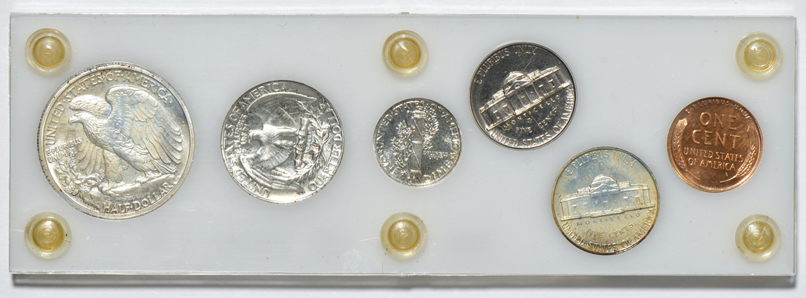 1942 Proof Set in a Capital Plastics holder