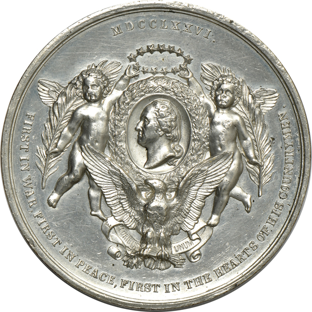 Pair of 19th century medals