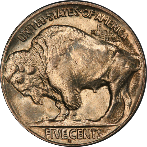 1913-S Type 2 PCGS MS-63 CAC