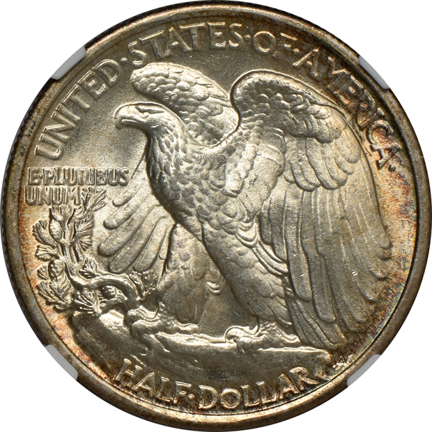 1917 MS-64, 1934 MS-63, and a 1936-D MS-64 CAC, all NGC