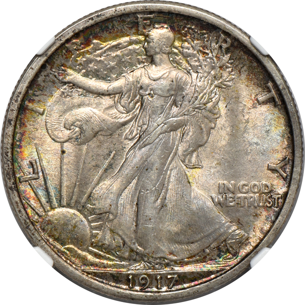 1917 MS-64, 1934 MS-63, and a 1936-D MS-64 CAC, all NGC