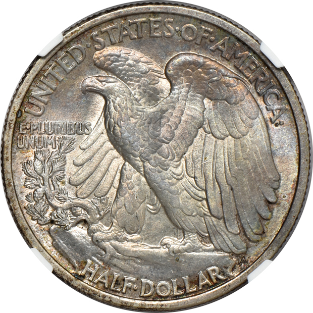 1917 MS-64, 1934 MS-63, and a 1936-D MS-64 CAC, all NGC