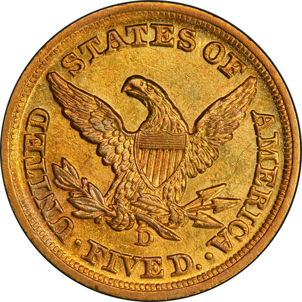1852-D PCGS MS-61