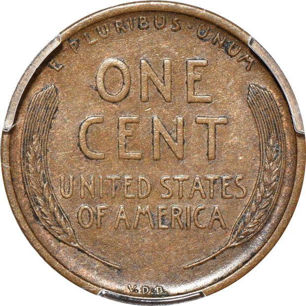 1909-S VDB Lincoln PCGS AU-53