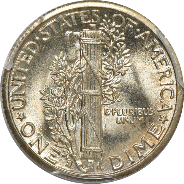 1916-S Mercury MS-63FB, plus two 1916-S Mercury MS-64FB, all PCGS