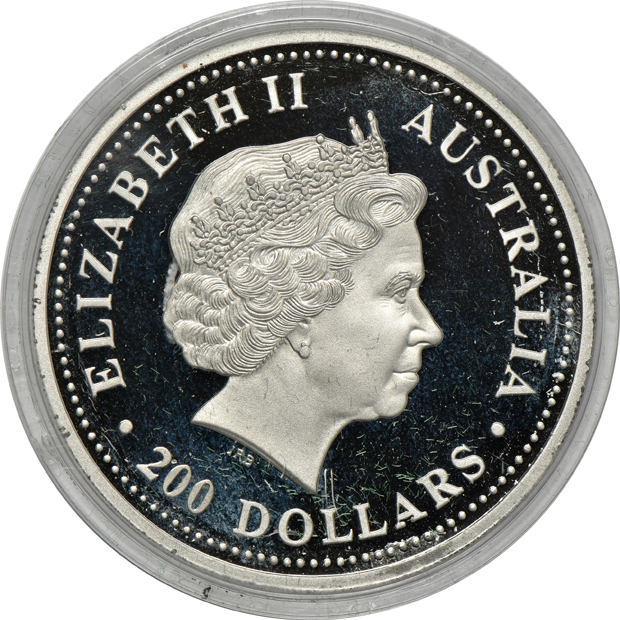 Australia - 2000-P $200 2oz platinum Koala, Proof