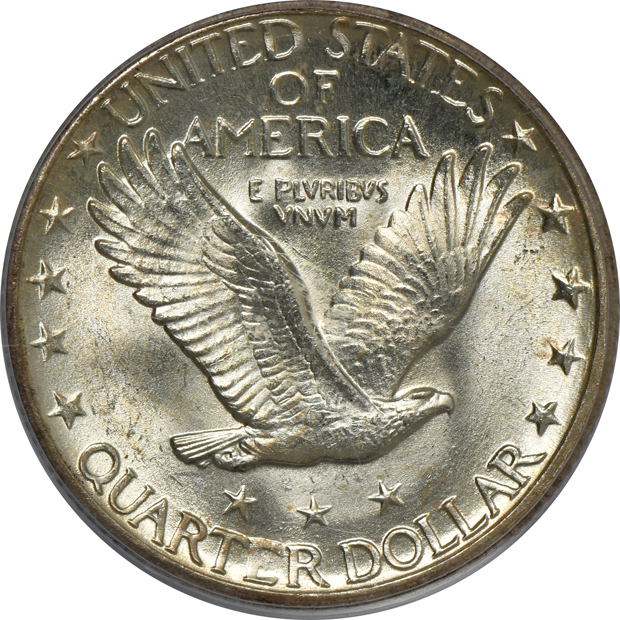 1917-D Type 1 MS-63, and a 1924-D MS-65, both PCGS