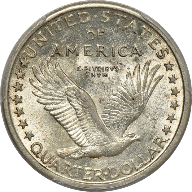 1917-D Type 1 MS-63, and a 1924-D MS-65, both PCGS