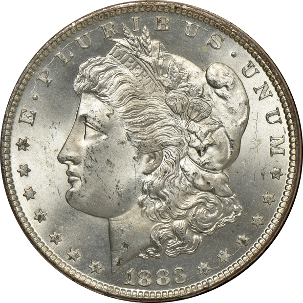 1883-CC and 1884-CC, both NGC GSA MS-64 CAC
