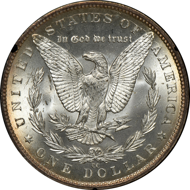 1883-CC and 1884-CC, both NGC GSA MS-64 CAC
