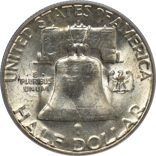 1951-S and 1954-S, both PCGS MS-65FBL
