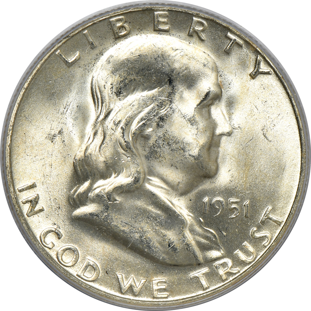 1951-S and 1954-S, both PCGS MS-65FBL