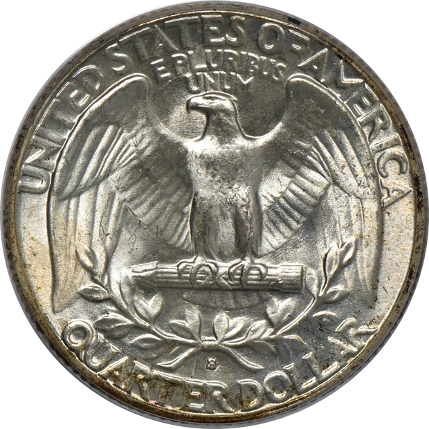 1935-S, 1936, and 1936-S, all PCGS MS-66