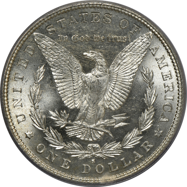 1886-S PCGS MS-64+ CAC