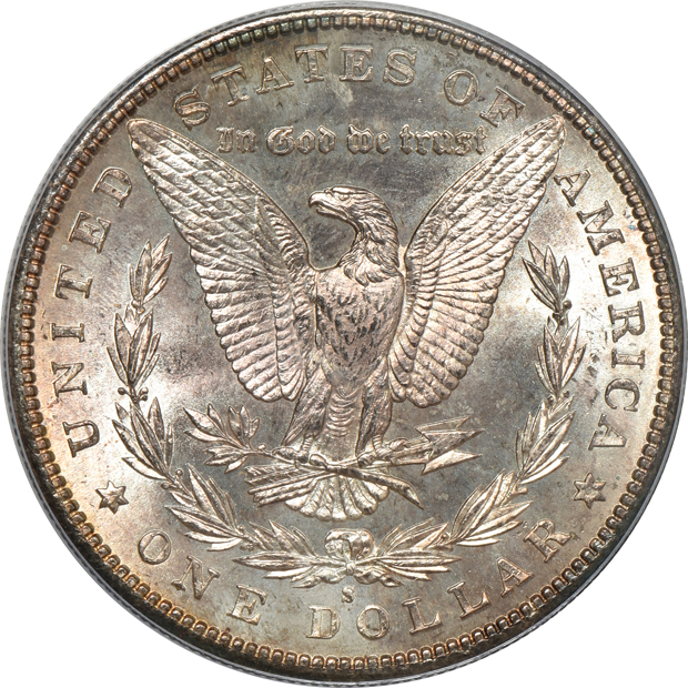 Three toned 1881-S.  One MS-64 and two MS-65, all PCGS CAC