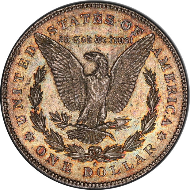 1879-S Reverse of 1878 PCGS MS-62