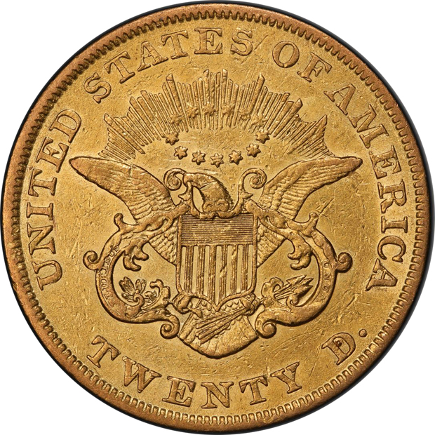 1854 Large Date PCGS XF-45