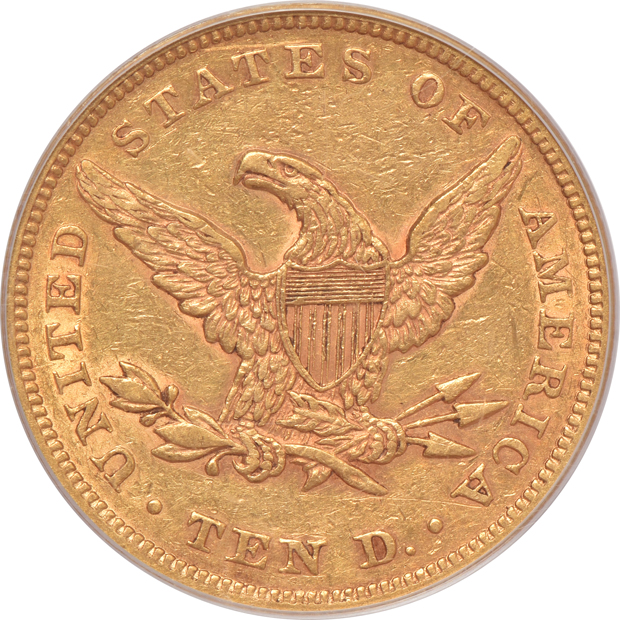 1860 PCGS XF-40 (green label) CAC