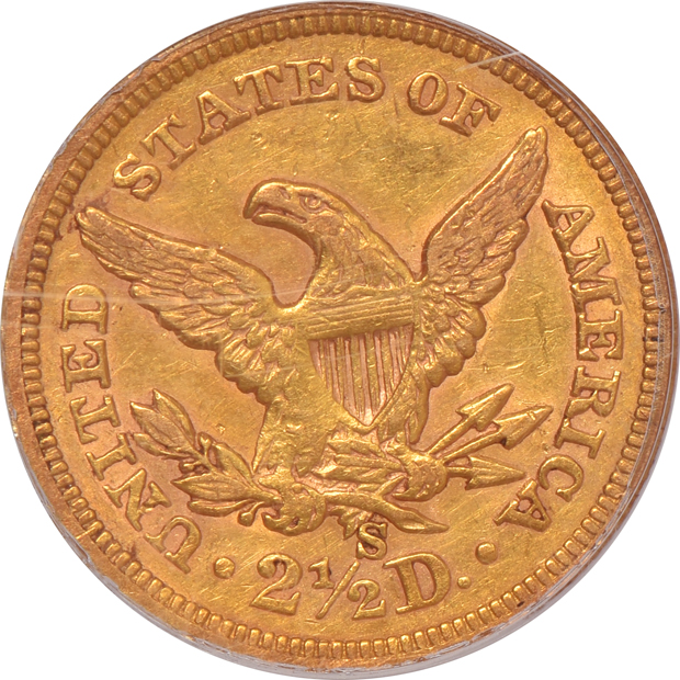 1865-S PCGS XF-40 (green label)